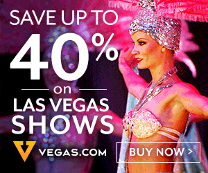 Save up to 40% on Las Vegas Shows